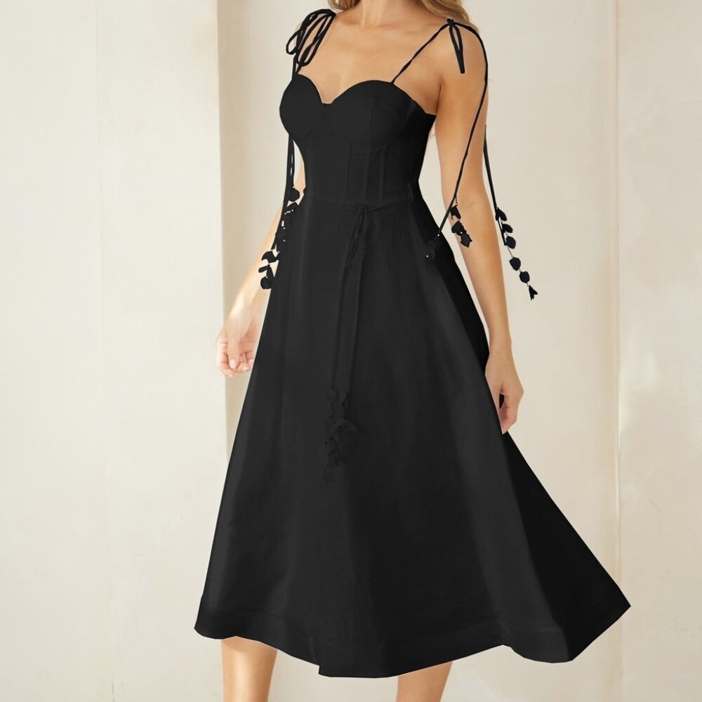 Black Midi Dress
